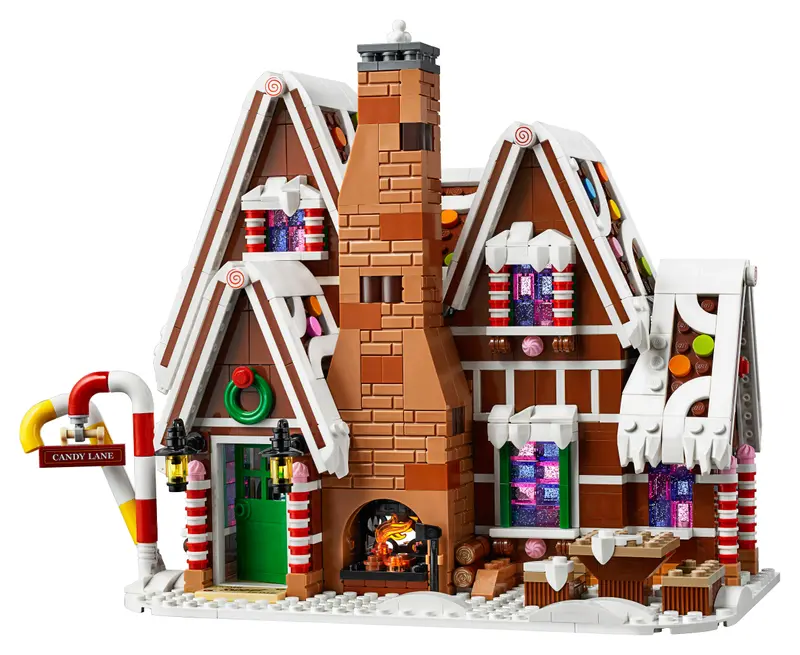 10267 Village d'hiver: La maison en pain d'épices