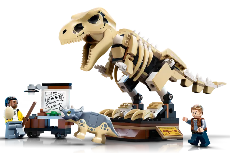 76940 Tentoonstelling dinosaurusfossiel van T. rex