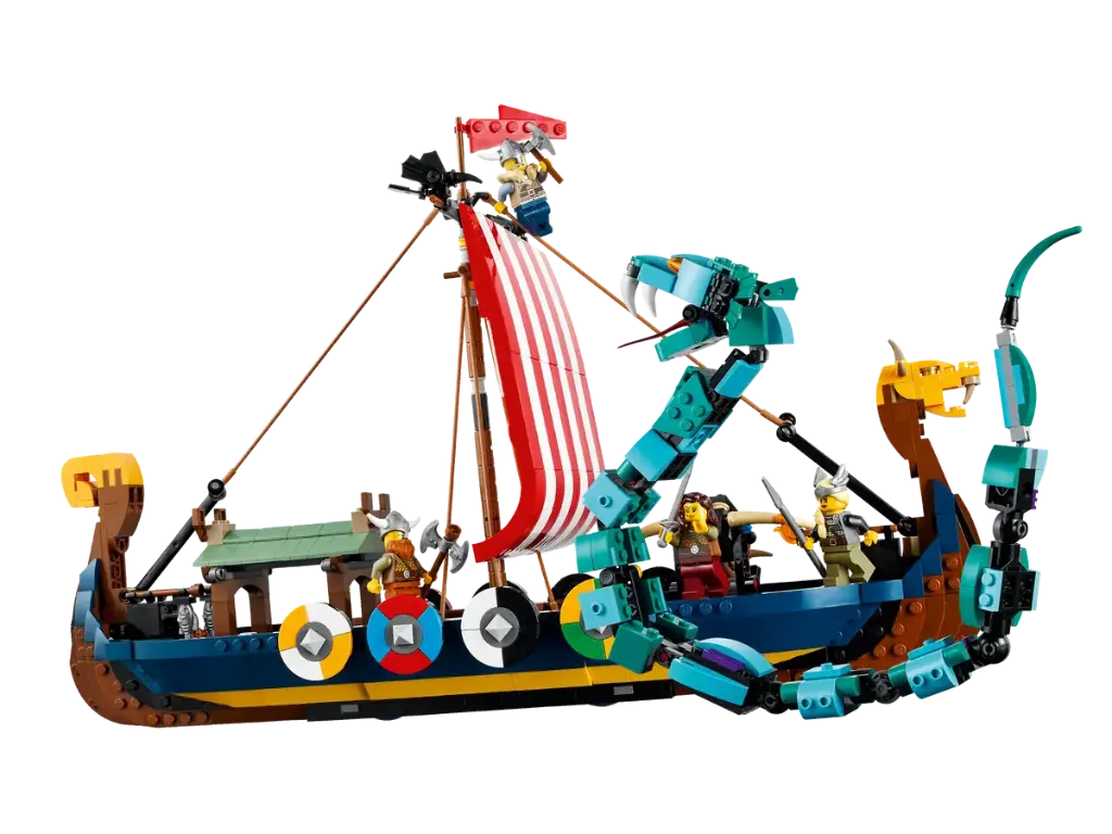 31132 Vikingschip en de Midgaardslang