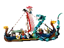 31132 Le bateau viking et le serpent de Midgard