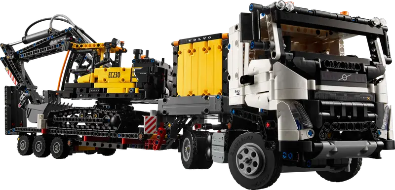 42175 Volvo FMX truck & EC230 elektrische graafmachine (pneumatisch)