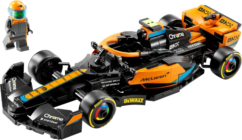 76919 La voiture de course de F1 McLaren 2023 (Formule 1)