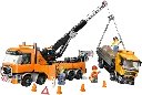 60467 Zware sleepwagen met kraan