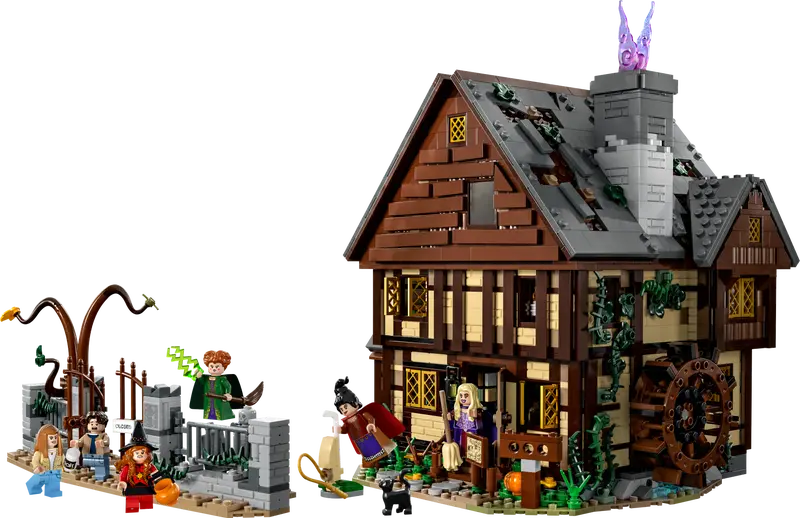 21341 Hocus Pocus Disney: Het huisje van de Sanderson-zussen