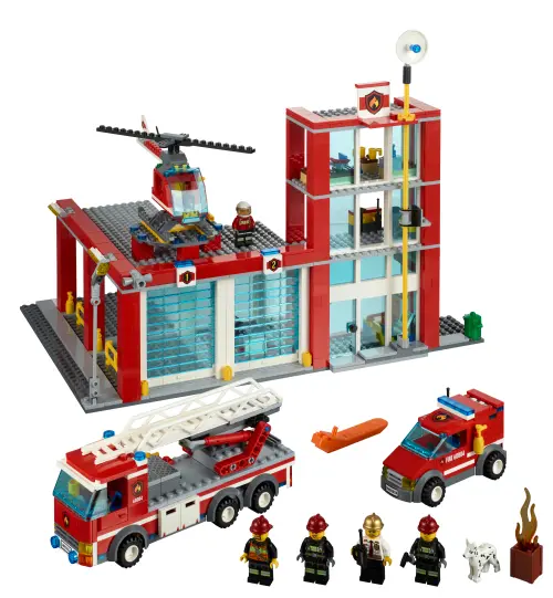 60004 La caserne de pompiers