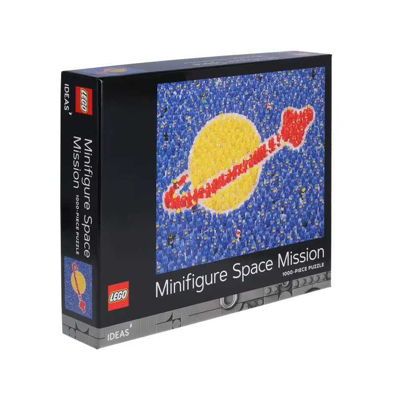 5007067 Puzzel Minifiguren op ruimtemissie