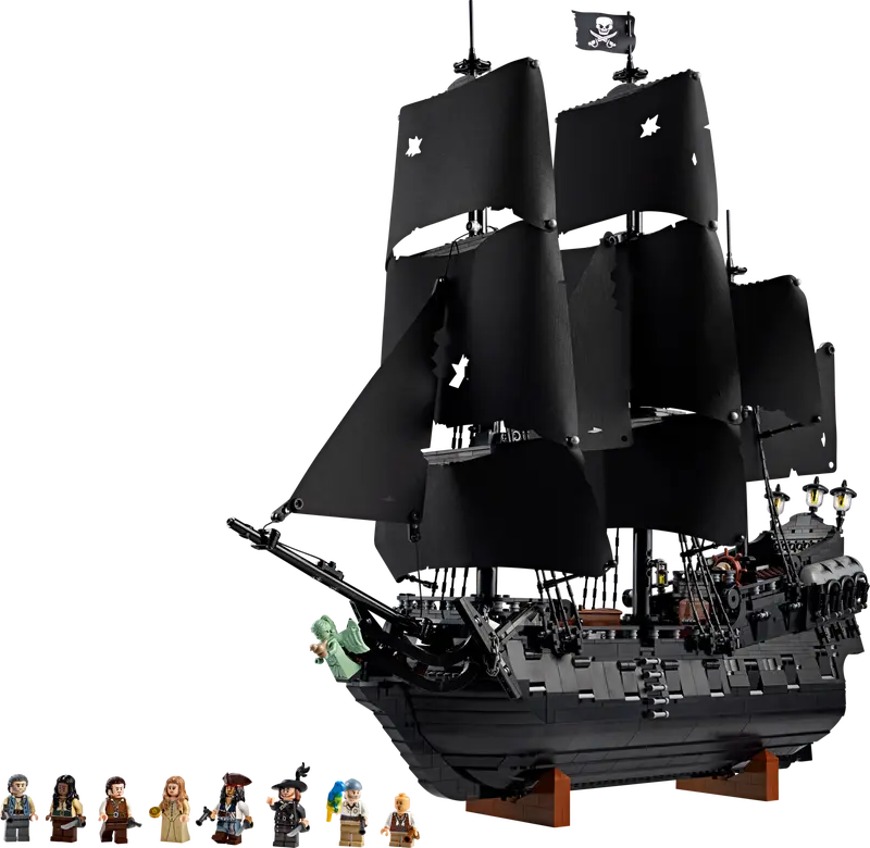 10365 Le bateau pirate du capitaine Jack Sparrow (Black Pearl) (Pirates des Caraïbes)