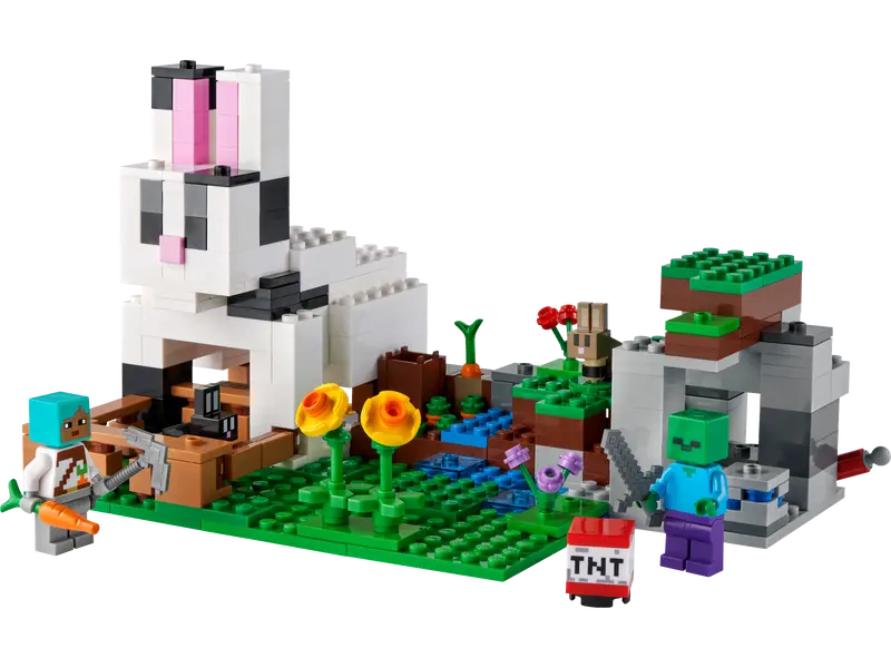 21181 Le ranch lapin (Minecraft)