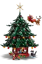 41843 Decoratieve kerstboom voor het hele gezin