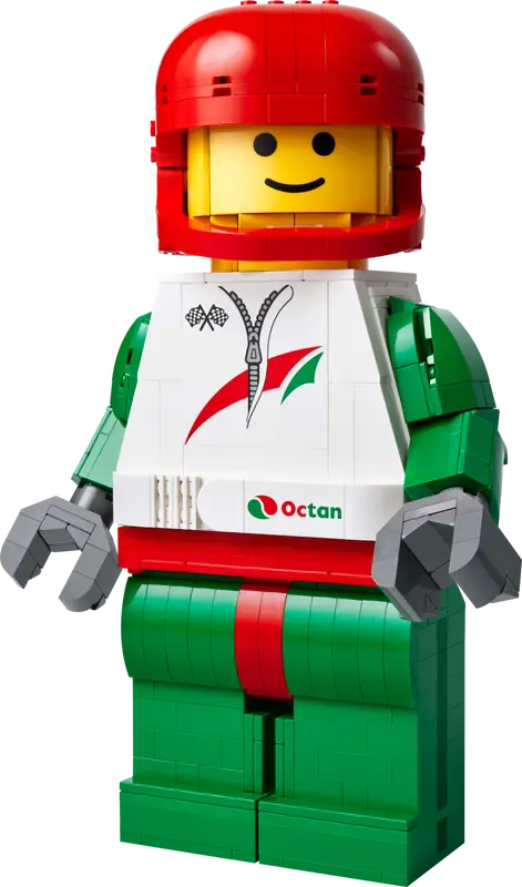 40819 Grande minifigurine de pilote de course