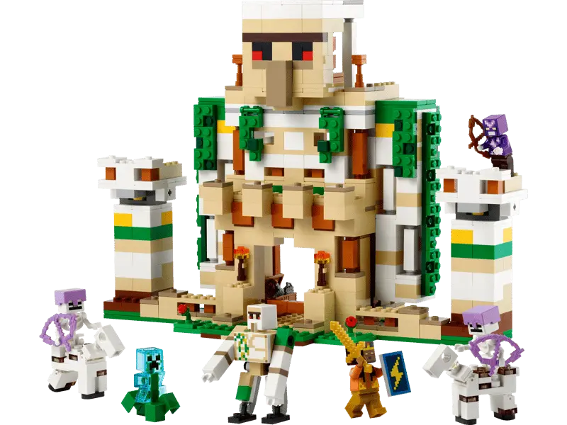 21250 Het ijzergolemfort (Minecraft)