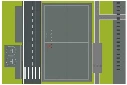 Tapis de jeu XXL Aéroport avec gare.