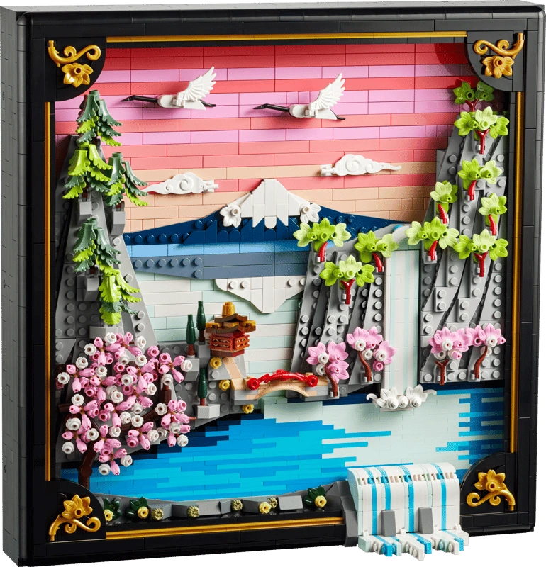 31218 Landschap met Japanse kersenbloesems
