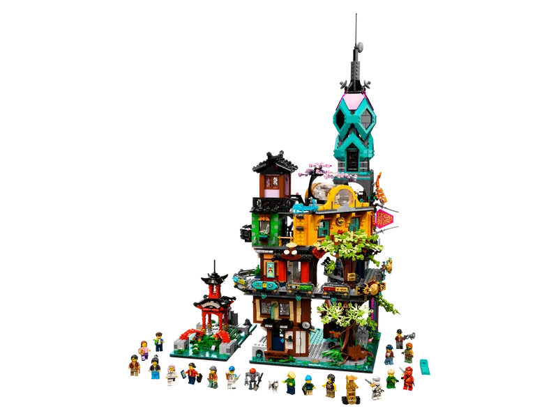 71741 Ninjago City stadstuinen