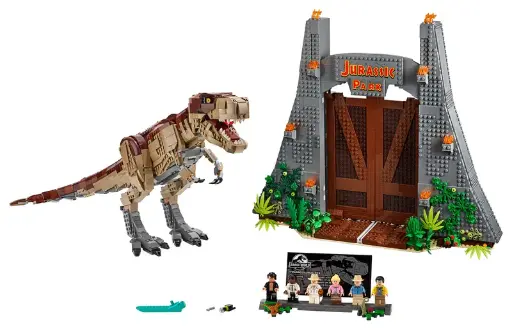 75936 Jurassic Park: T. rex chaos