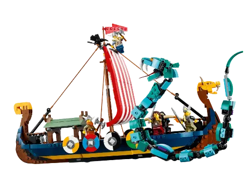 31132 Le bateau viking et le serpent de Midgard