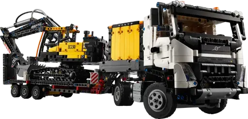 42175 Volvo FMX truck & EC230 elektrische graafmachine (pneumatisch)