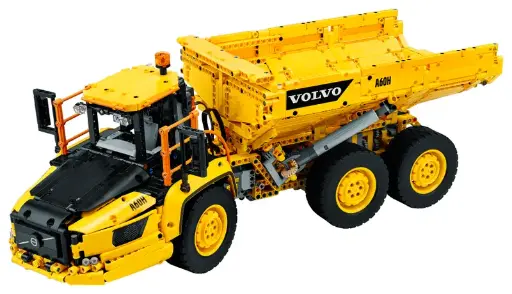 42114 Volvo 6x6 Truck met kieptrailer (dumper)