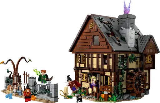 21341 Hocus Pocus Disney: Het huisje van de Sanderson-zussen