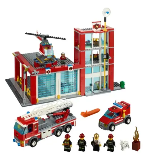 60004 La caserne de pompiers