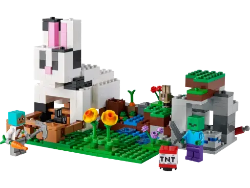 21181 Le ranch lapin (Minecraft)