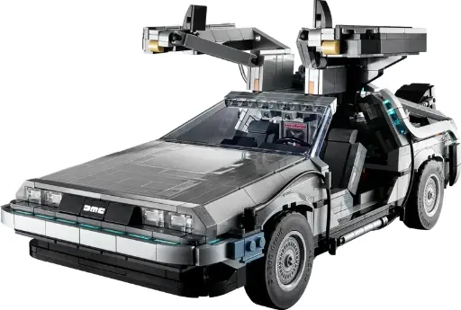 10300 Back to the future tijdmachine (Dolorean)