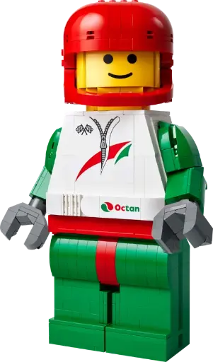 40819 Grande minifigurine de pilote de course