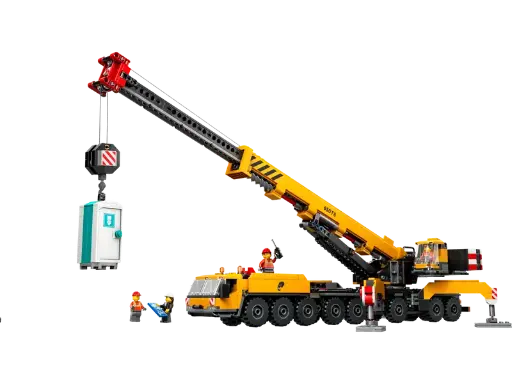 60409 La grue de chantier mobile jaune